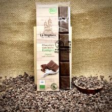 Chocolate con leche ecológico l Delicias a granel