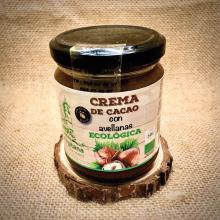 Crema de chocolate con avellanas ecológica | Delicias a Granel